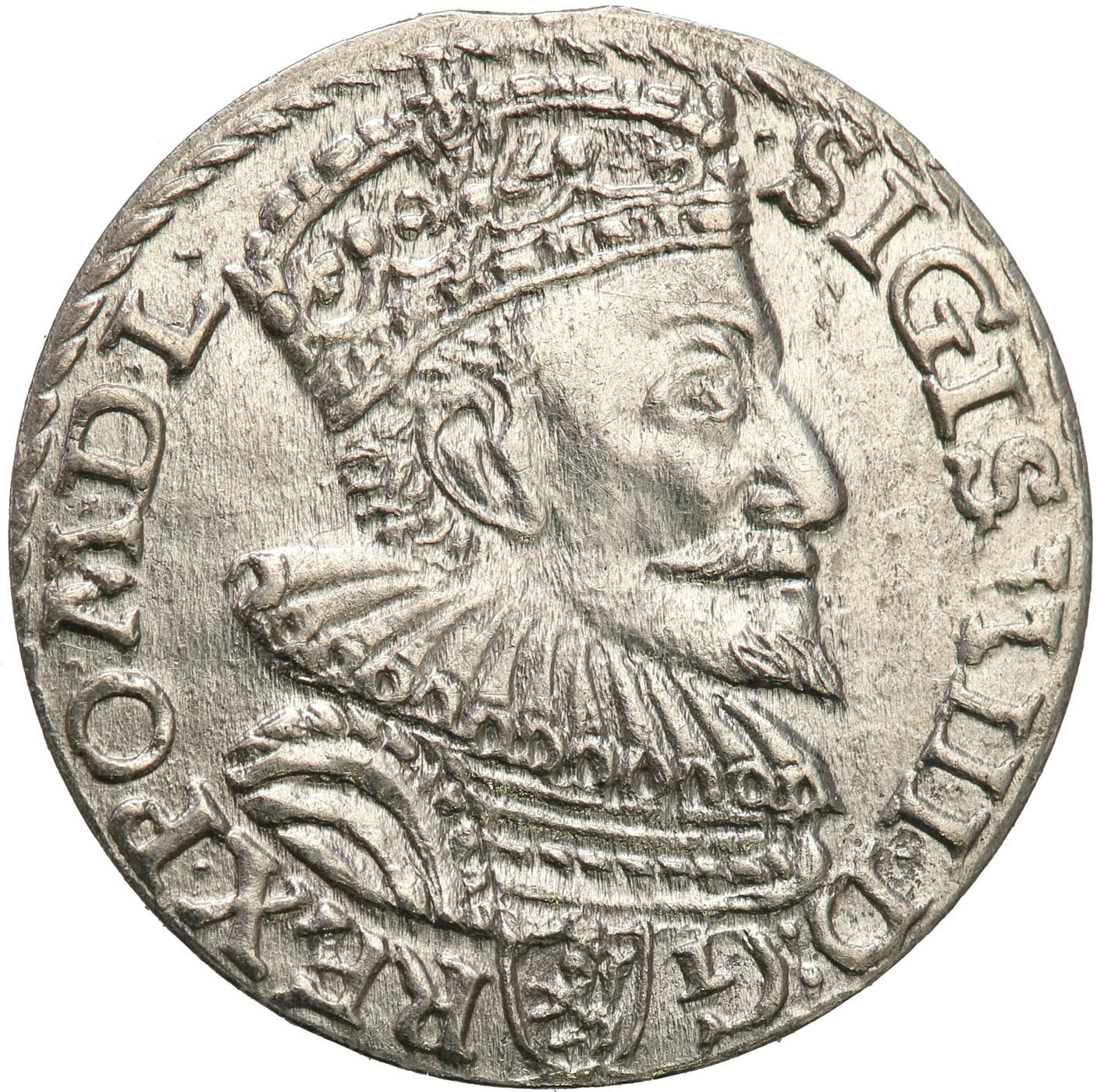Zygmunt III Waza. Trojak (3 grosze) 1594, Malbork - Nienotowany